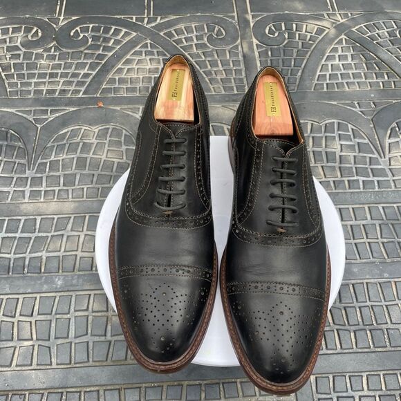 Unbranded Men\'s Black Oxfords main image 7